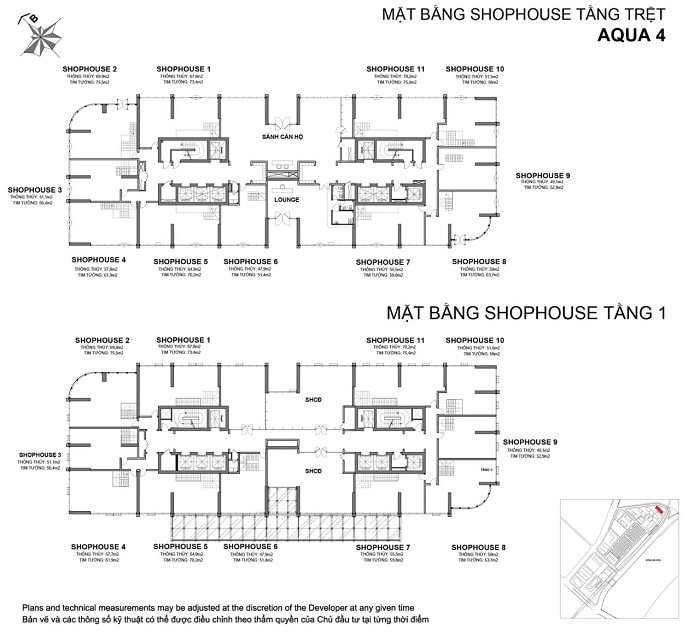mat bang shophouse aqua 4