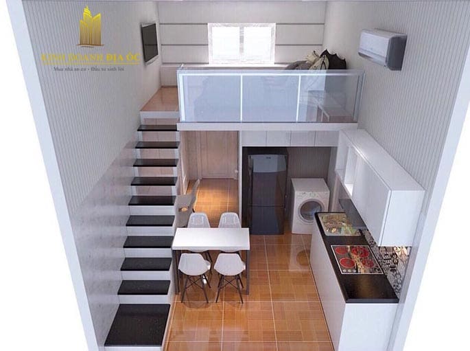 Mẫu thiết kế căn hộ mini cho thuê 5  10 tầng hiện đại 2022