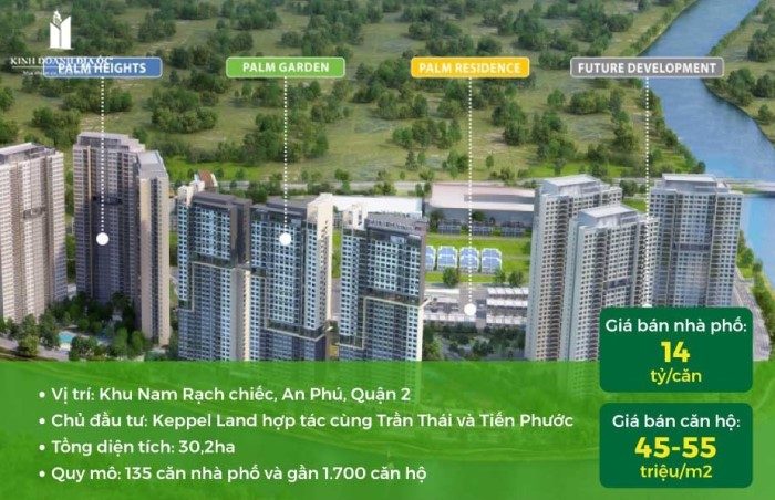 dự án palm city quận 2