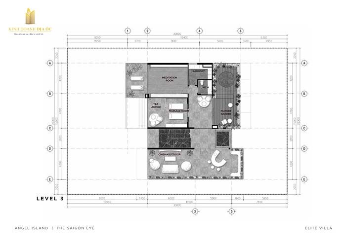 thiết kế biệt thự Elite villas - Angel Island level 3