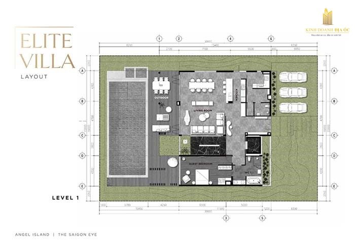thiết kế biệt thự Elite villas - Angel Island