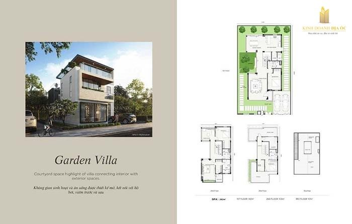thiết kế biệt thự Garden villas - Angel Island
