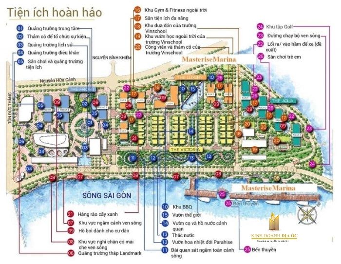 Tiện ích Grand Marina Sài Gòn