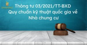 Thông Tư 03/2021 BXD Quy Định Diện Tích Căn Hộ Thương Mại Tối Thiểu 25m2