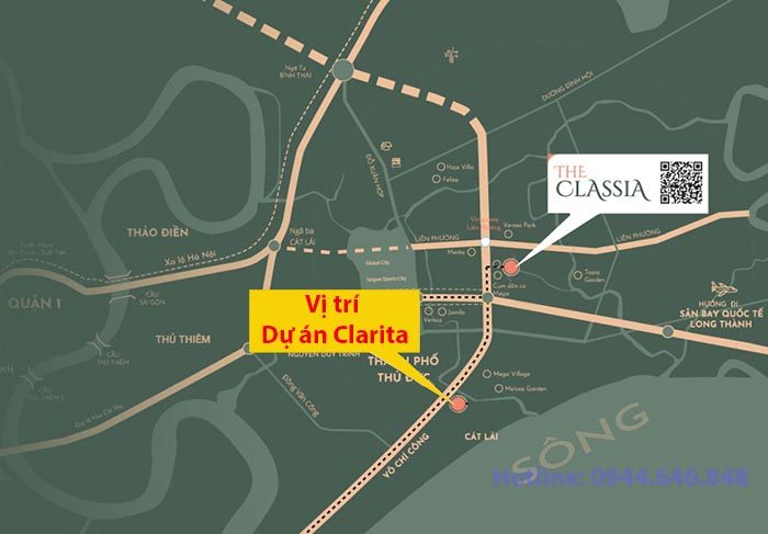 vi tri clarita khang dien